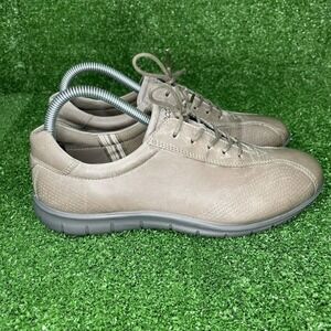 Women’s Ecco Babette Tie Walking Shoes Leather Lace-Up Casual EU 39 US 8-8.5